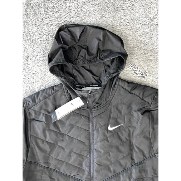 Nike Therma-FIT Repel Synthetic Fill Running Jacket Size Large Men Black - Picture 4 of 6